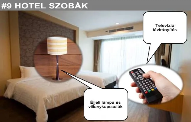 hotel szobák