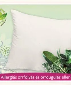 Allergiás orrfolyás és orrdugulás elleni párna 2 az 1-ben