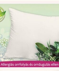 Allergiás orrfolyás és orrdugulás elleni párna 2 az 1-ben
