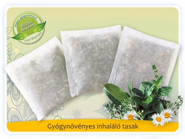 Gyógynövényes inhaláló tasak
